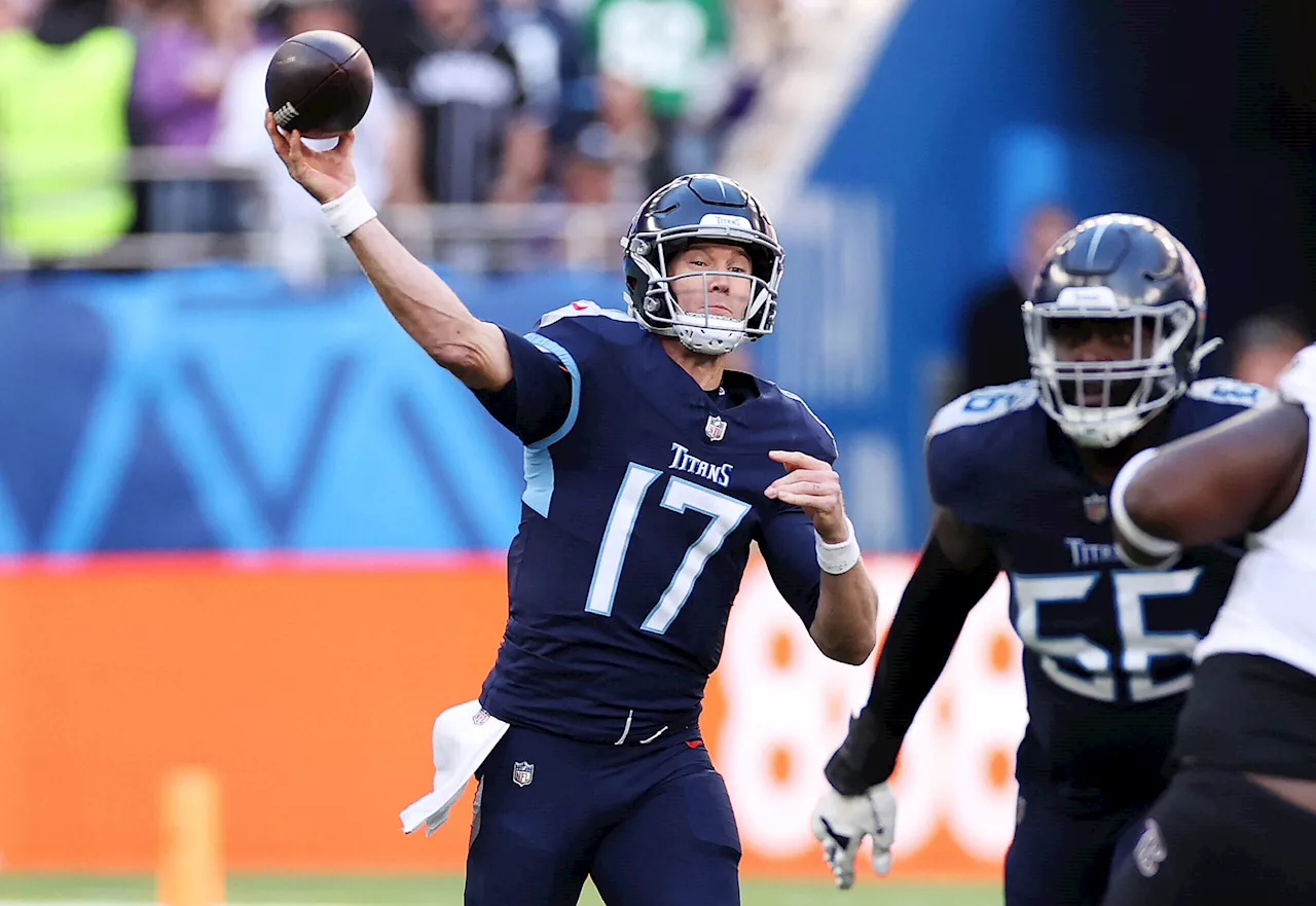 Titans QB Ryan Tannehill exits with apparent ankle injury in loss vs. Ravens