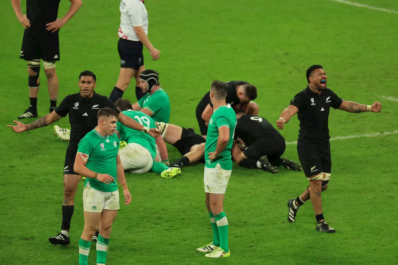 New Zealand end Sexton’s career with more World Cup woe for Ireland