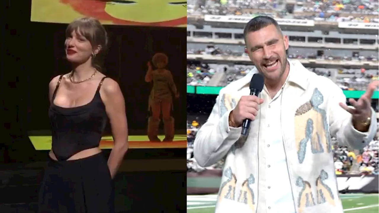 Taylor Swift and Travis Kelce Crash SNL With Surprise Cameos