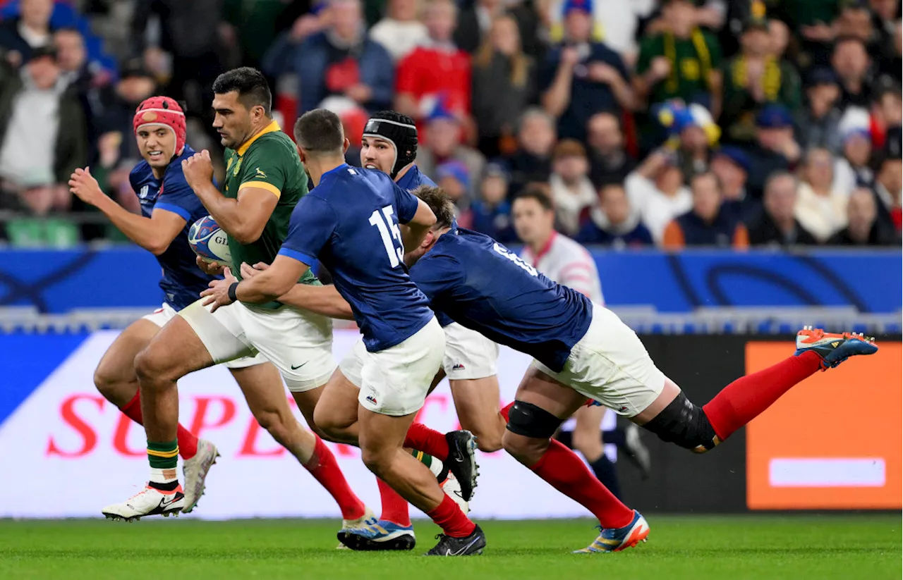 Springboks beat France in thriller to keep Rugby World Cup dream alive