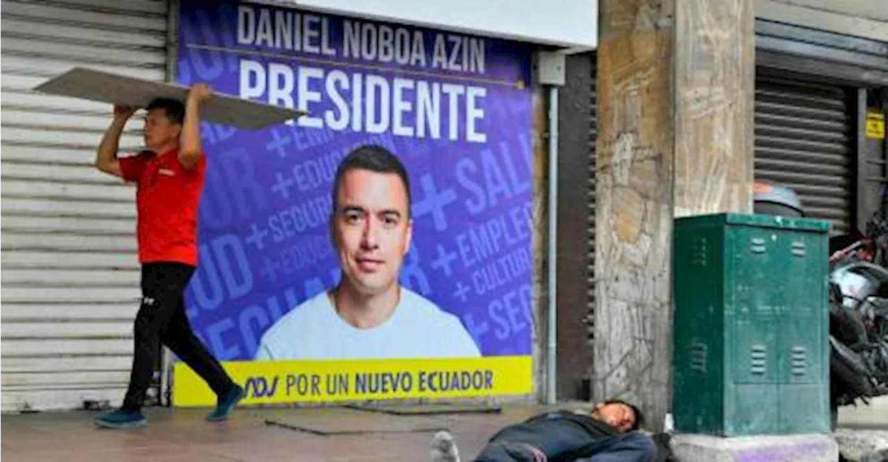 Ecuadorans set to vote on new president amid escalating drug war