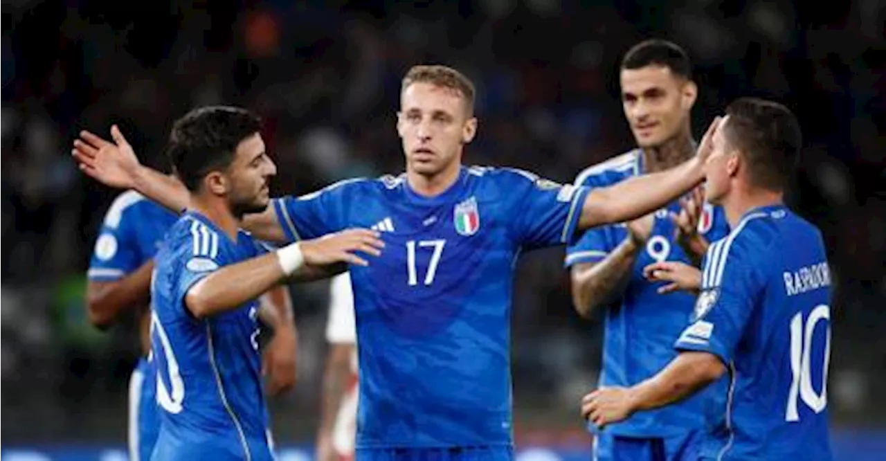 Italy cruise as Denmark edge towards Euro 2024 spot