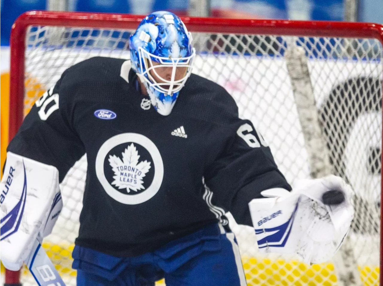 LEAFS NOTES: Woll to get first chance in net against Chicago phenom Bedard