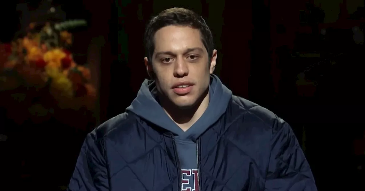 Pete Davidson Opens 'SNL' With An Emotional Message On The Israel-Hamas War