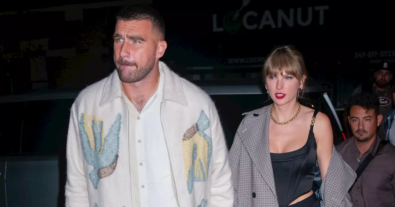 Taylor Swift and Travis Kelce Photographed Holding Hands