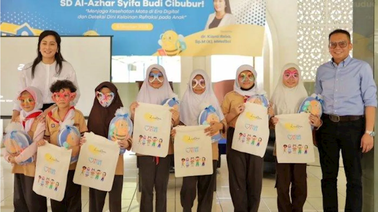 Meriahkan Hari Penglihatan Dunia Miyosmart Goes To School Digelar di SD Al Azhar Syifa Budi Cibubur