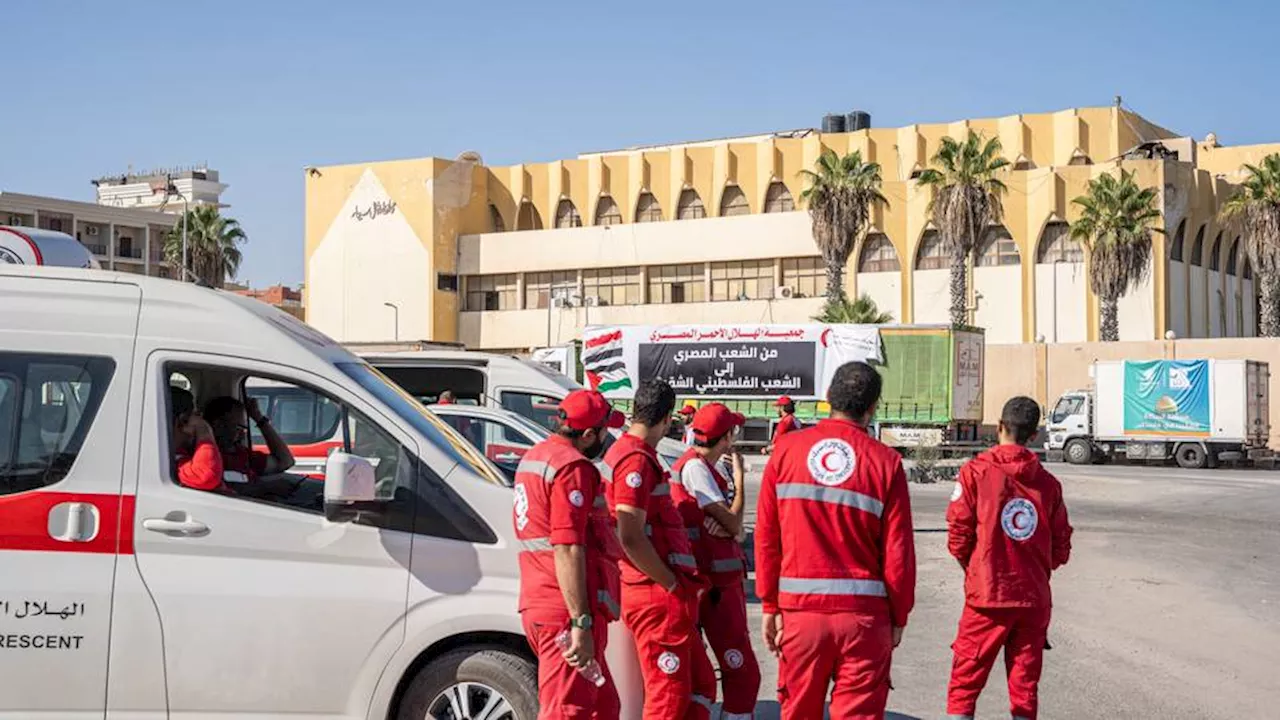 Aid for Gaza stuck in Egypt with Rafah crossing still closed