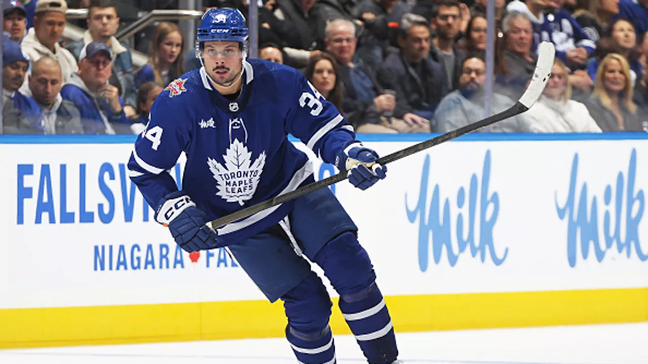 Leafs marvel at Matthews' strong start: 'He's controlling the game'