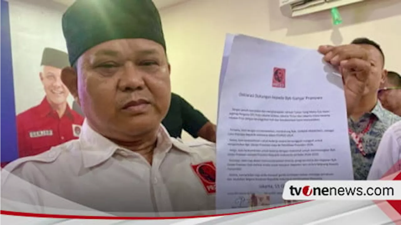 3 DPC Projo Wilayah DKI Dukung Ganjar Pranowo, Ini Alasannya