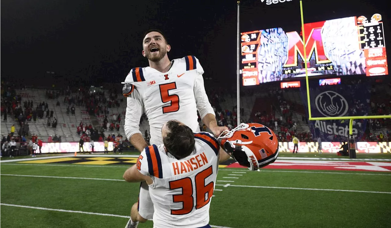 Dreary homecoming: Illinois stuns Maryland on walk-off field goal