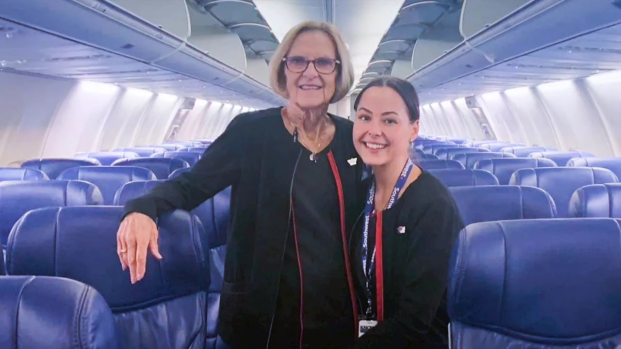 Grandmother, granddaughter flight attendant duo hits the skies with Southwest