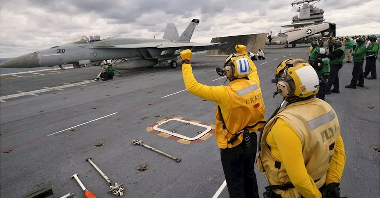 US sending second carrier strike group, fighter jets to Middle East