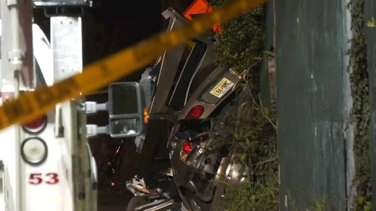 At least 2 killed, several injured after multi-vehicle crash in Jersey City