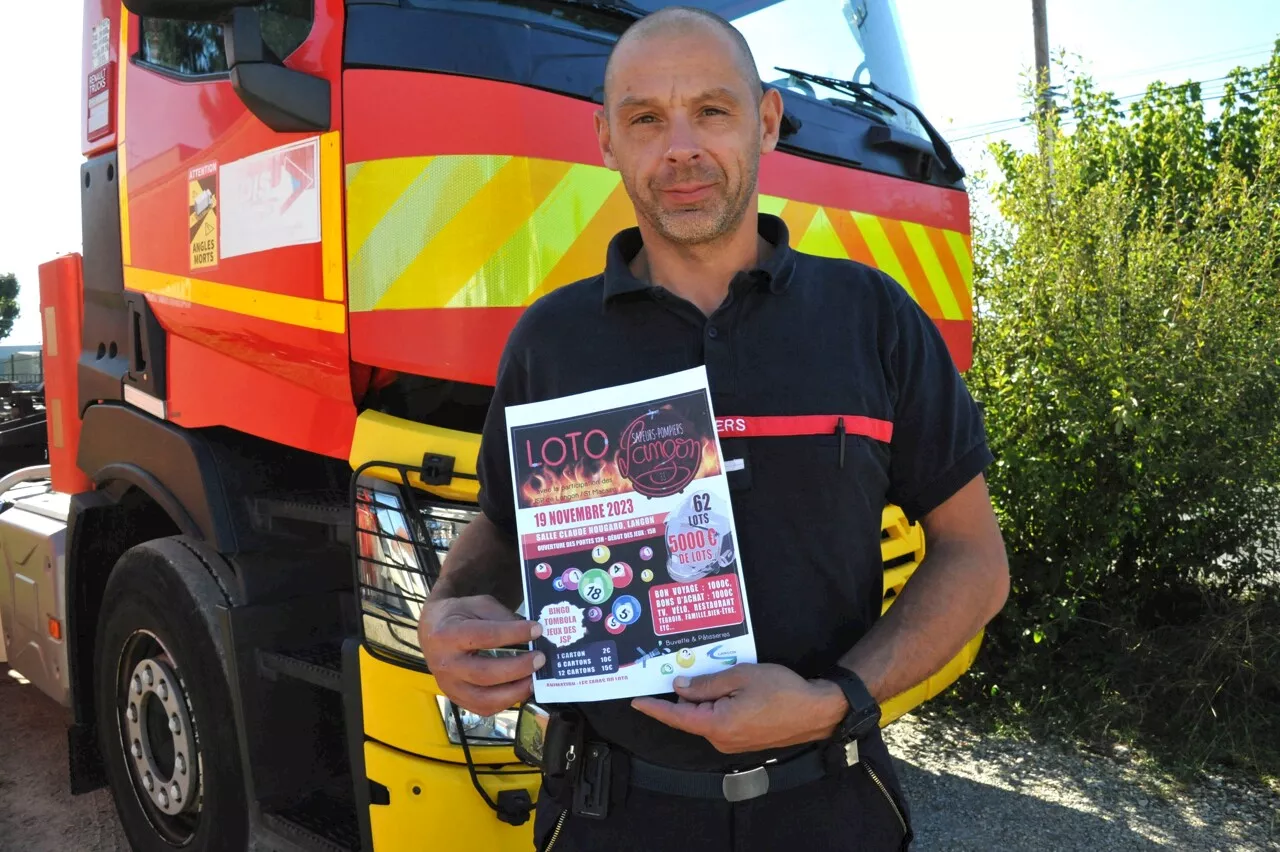 A Langon, l'Amicale des sapeurs-pompiers organise son premier loto | Le Républicain Sud-Gironde