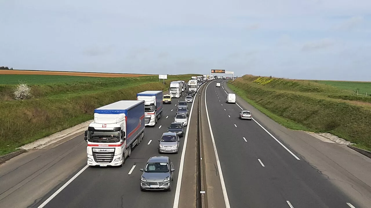 Périphérique de Caen : un accident et deux bouchons