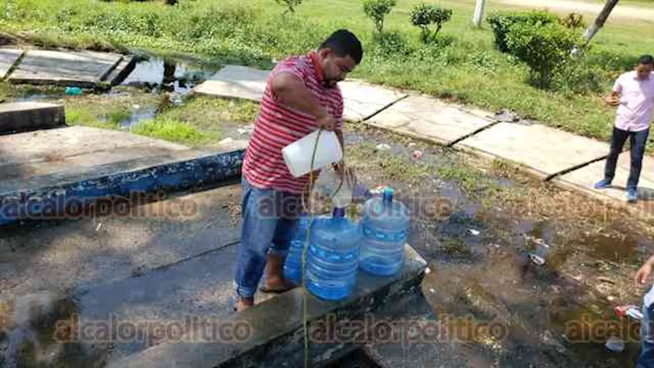 Aunque Veracruz sufre por agua, Federación no invierte en obras hidráulicas