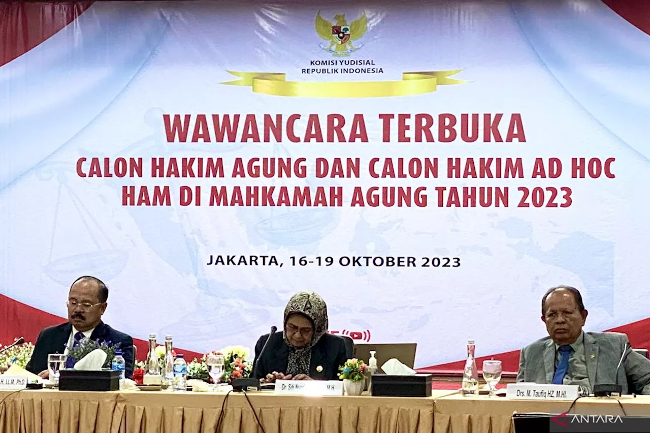 KY gelar seleksi wawancara calon hakim agung dan ad hoc HAM di MA