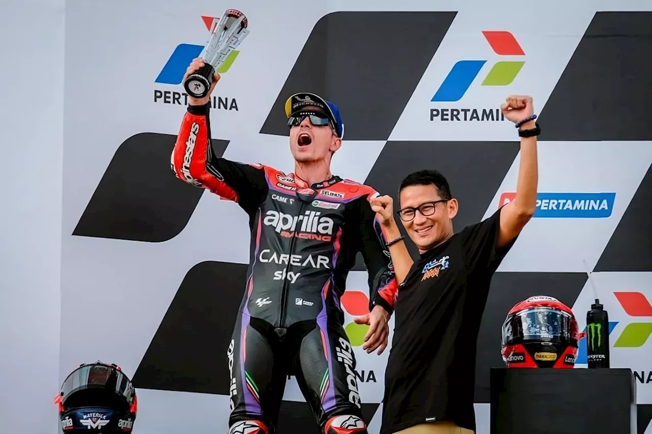 Menparekraf: Jumlah penonton MotoGP Mandalika 2023 lampaui target