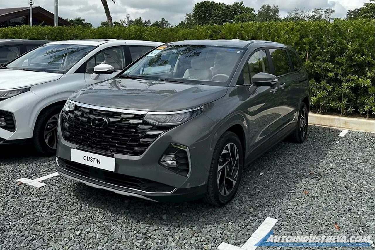 2024 Hyundai Custin minivan starts at PHP 1.770M