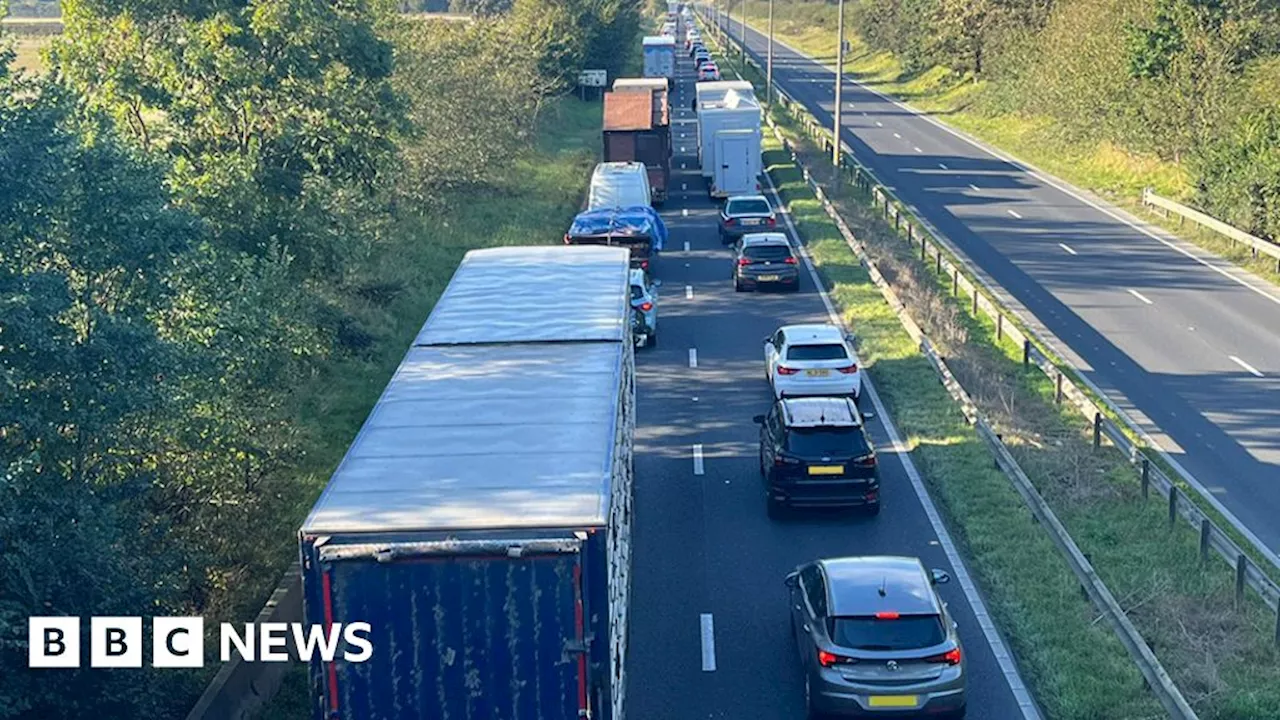 Woman seriously injured in A63 South Cave crash