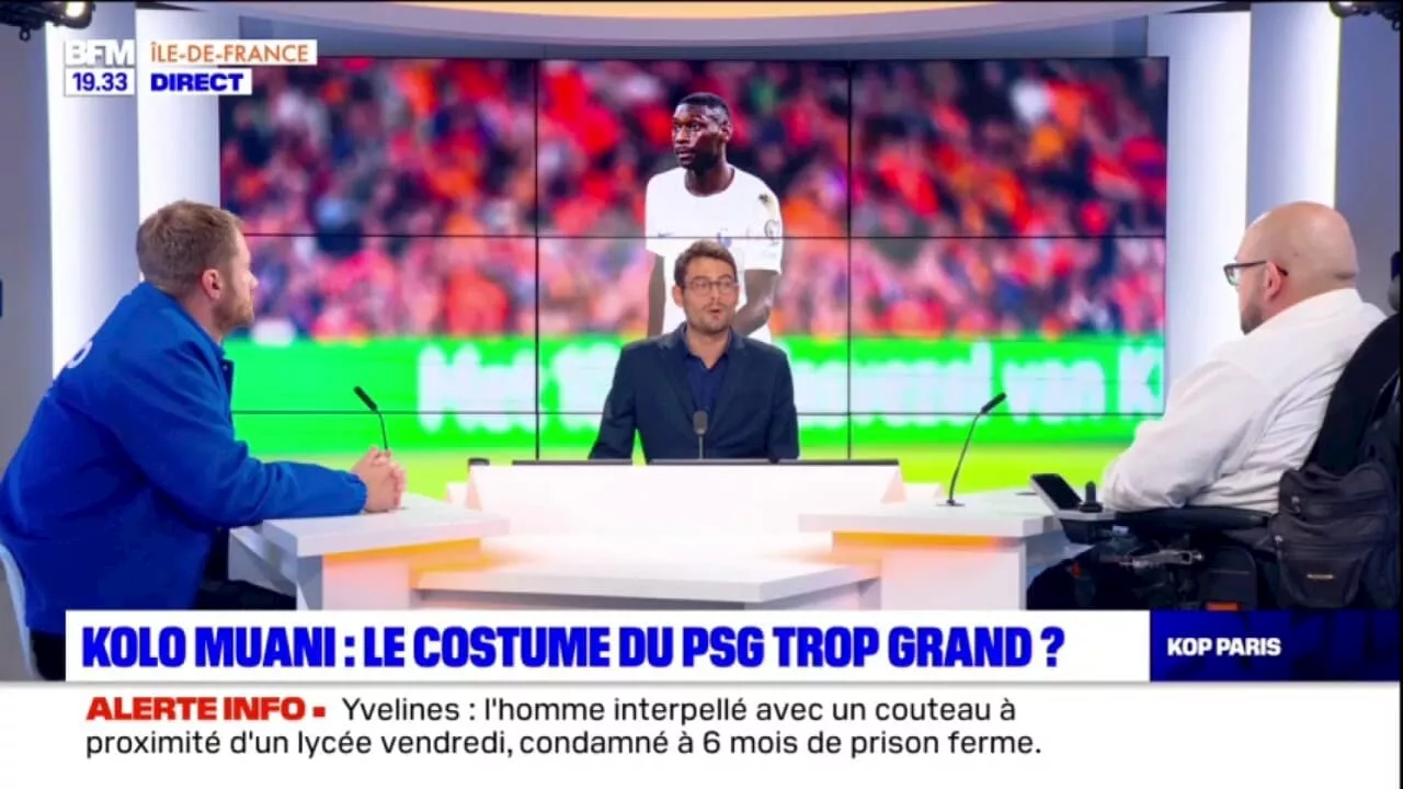 Kolo Muani: le costume du PSG trop grand?