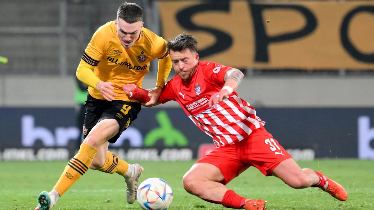 Dynamo Dresden: Im Sachsenpokal-Achtelfinale winkt Glauchau