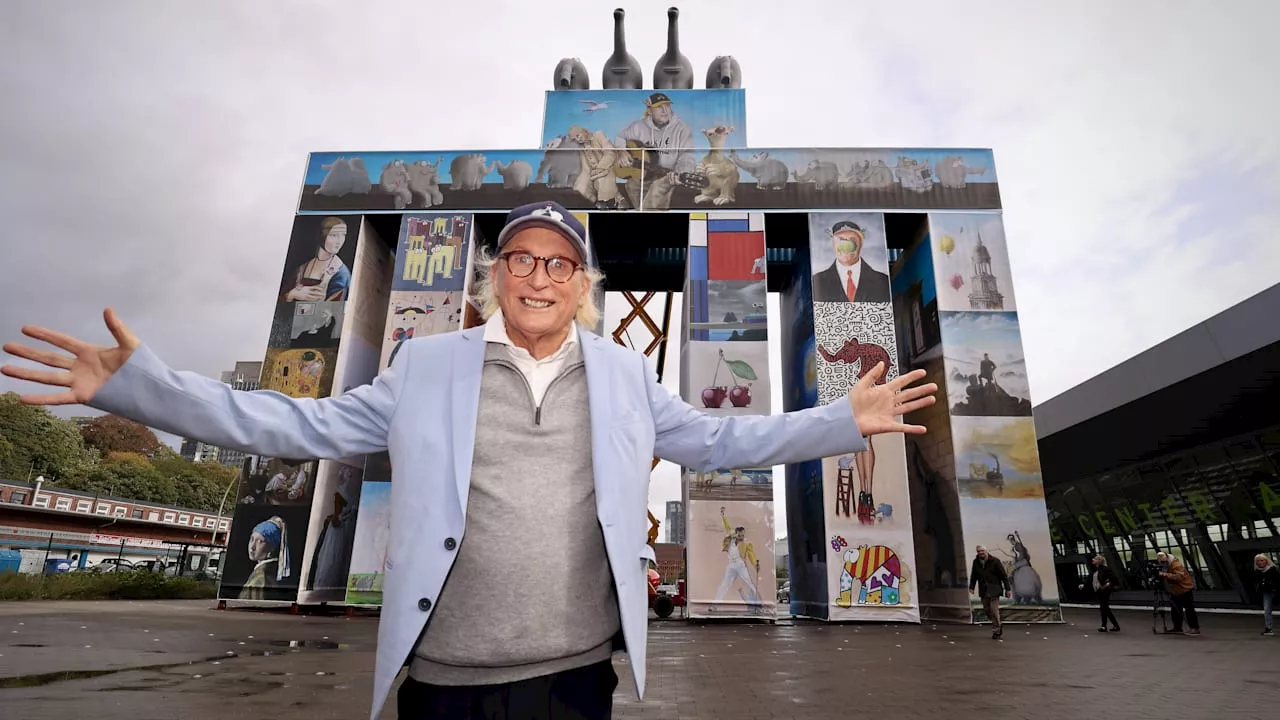 Es steht am Hafen, macht Komiker stolz: Dieses Brandenburger Tor ist ottifantastisch