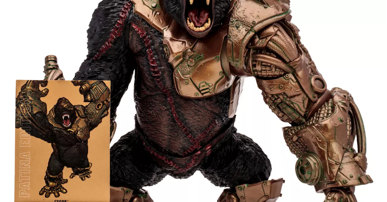 Cygor is Back with a New Patina Spawn Figure from McFarlane Toys