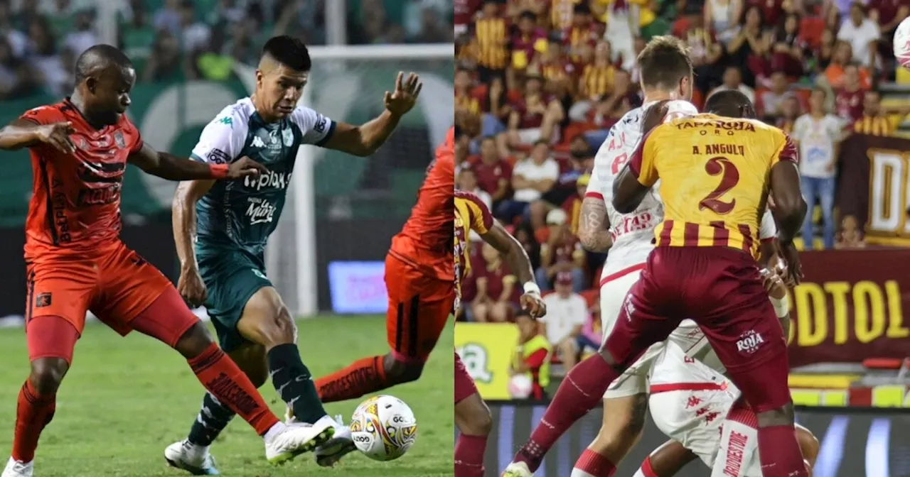 Liga BetPlay: Tolima ganó en casa y el clásico del Valle terminó en un flojo empate