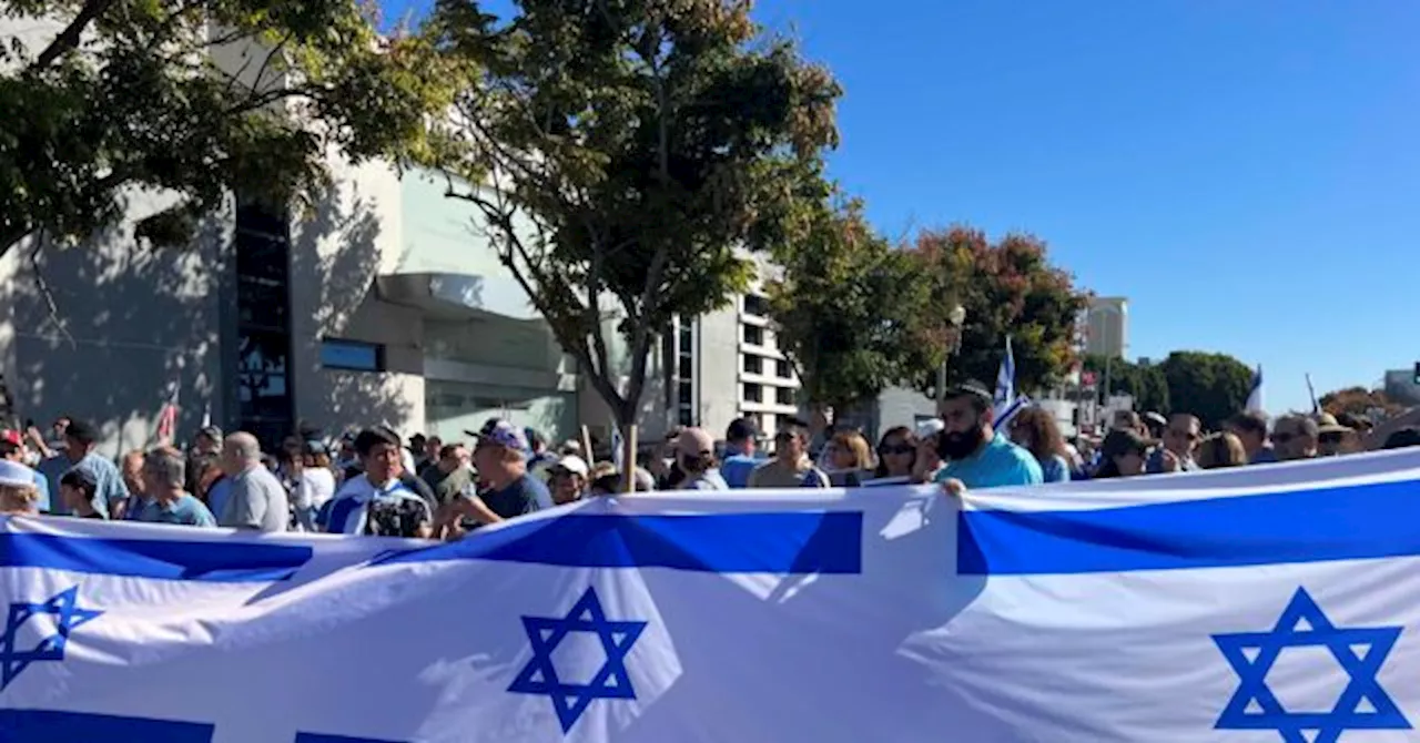 WATCH: Thousands March in Solidarity with Israel in Los Angeles