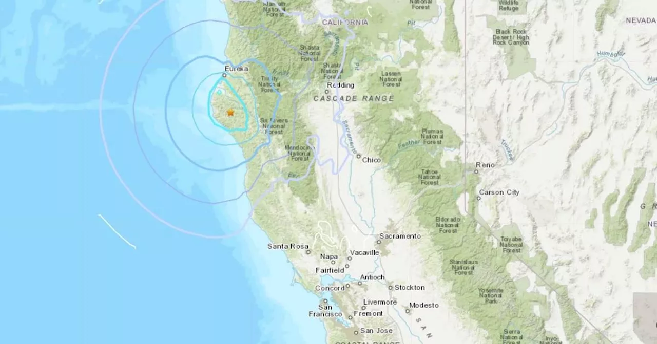 4.8 earthquake among series of quakes to rattle Northern California near Eureka