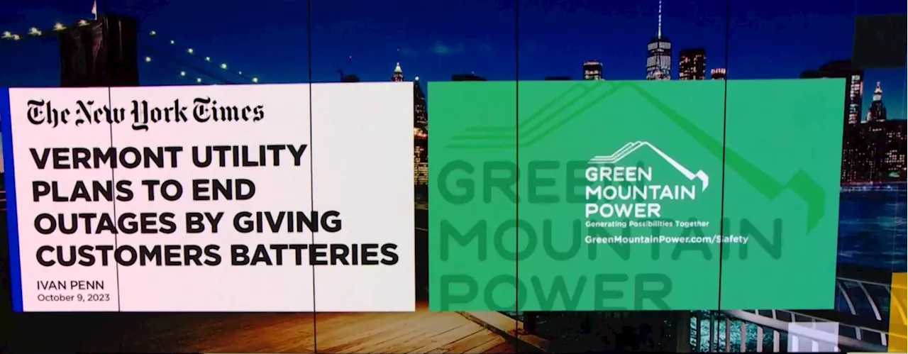 Green Mountain Power Takes A Bold Step Toward Energy Resiliency