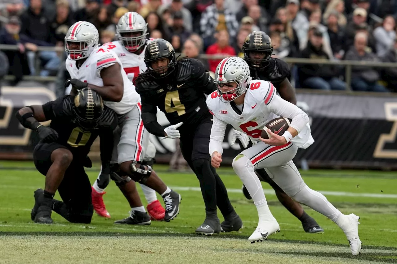 How Kyle McCord, Marvin Harrison Jr. and the rest of Ohio State’s offense graded vs. Purdue