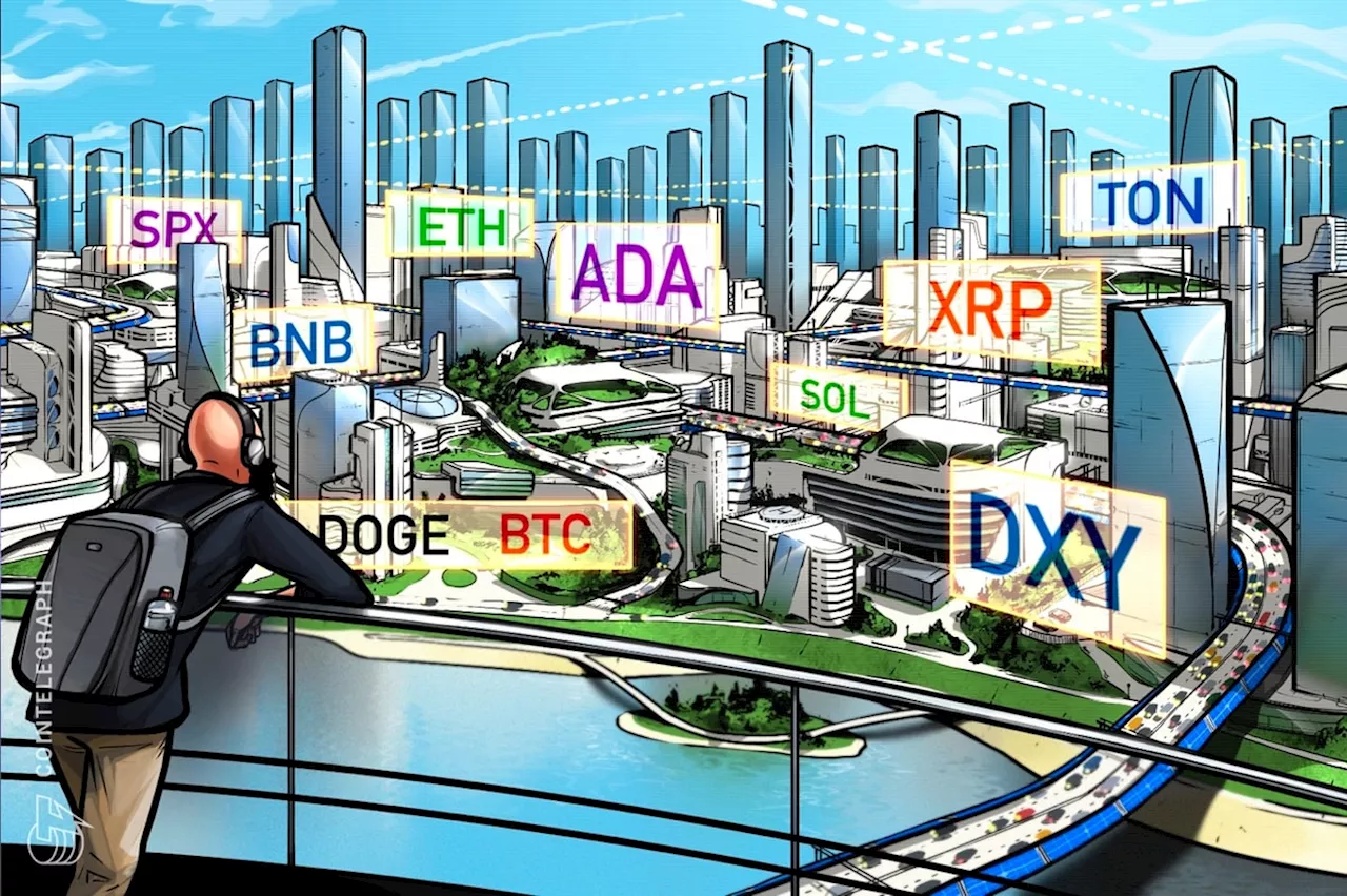 Price analysis 10/16: SPX, DXY, BTC, ETH, BNB, XRP, SOL, ADA, DOGE, TON