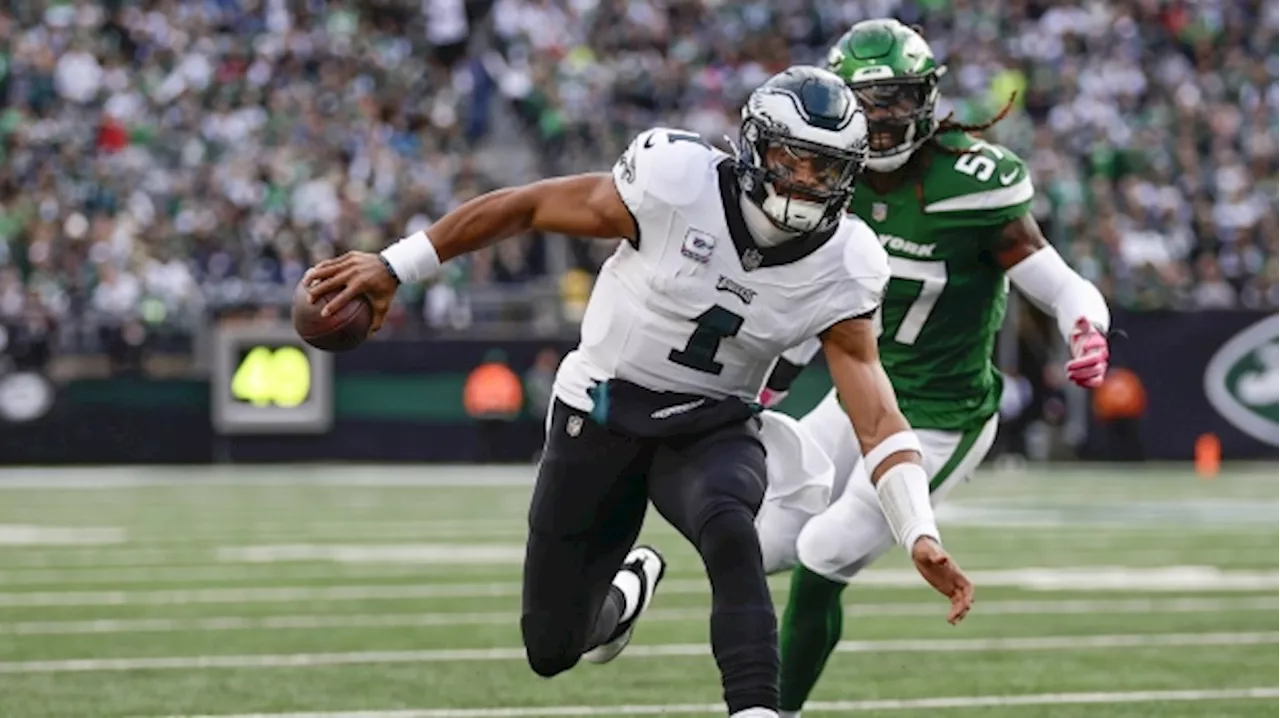 Turnovers and sloppy plays send Eagles to their first loss of the season and first ever to Jets