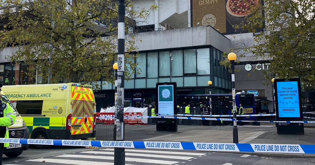 Manchester bus smashes into building as 'several' feared injured