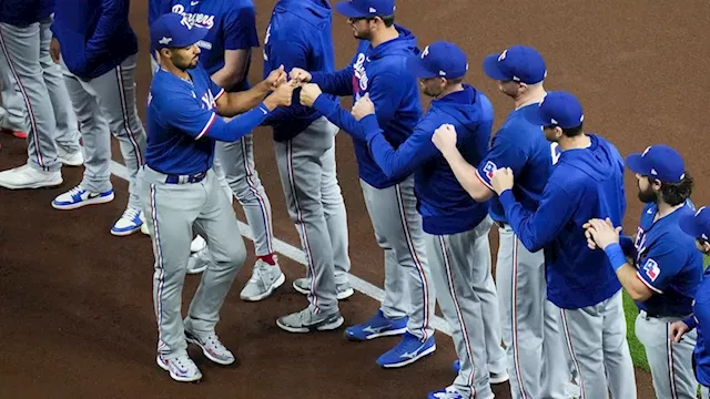 Rangers build big early lead off Valdez, hold on for 5-4 win over Astros to  take 2-0 lead in ALCS – KTSM 9 News