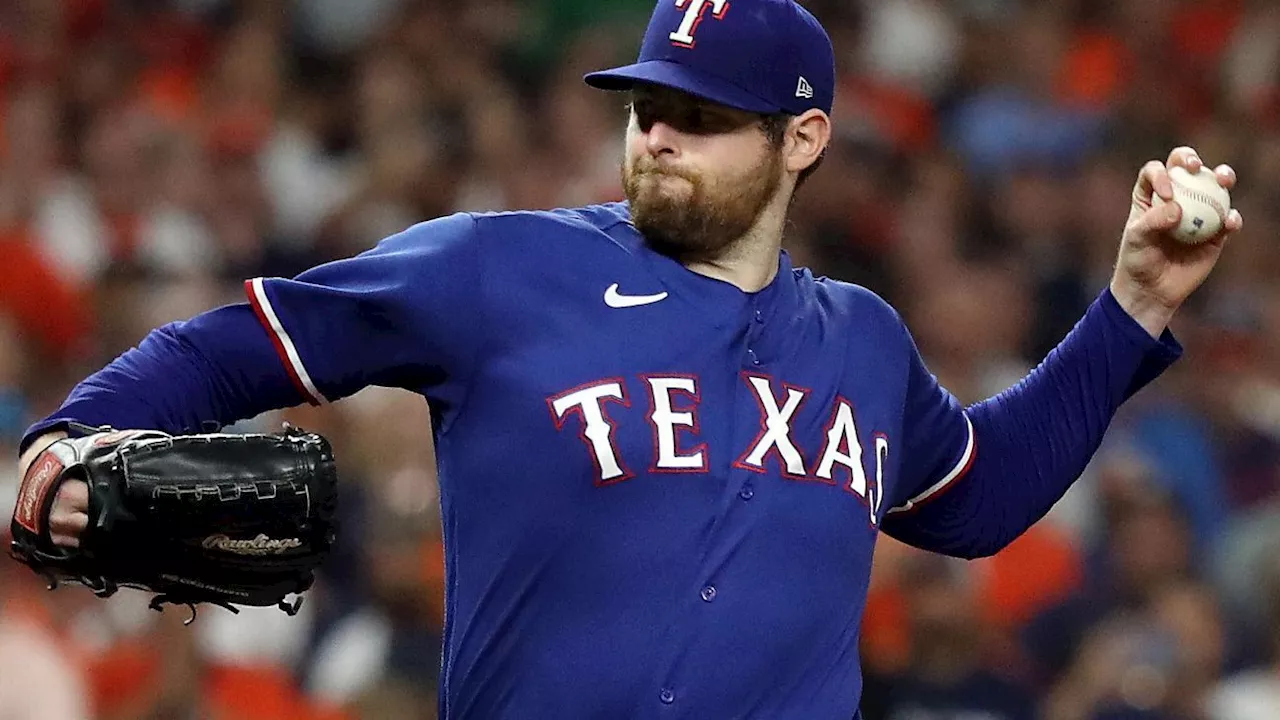 Jordan Montgomery leads Rangers past Astros in ALCS opener