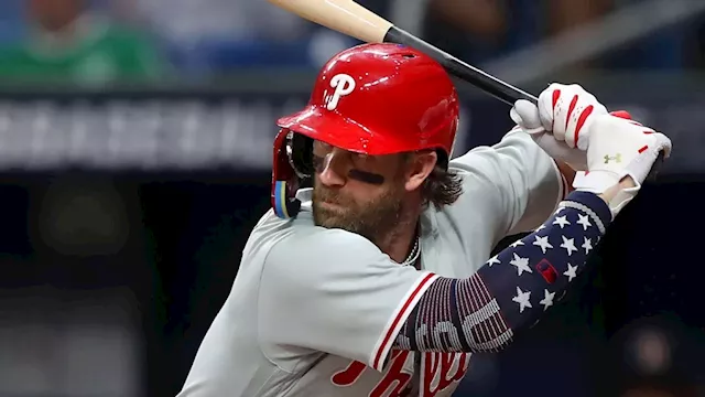 Phillies slugger Bryce Harper wants big leaguers to play baseball at 2028  LA Olympics – Queen City News