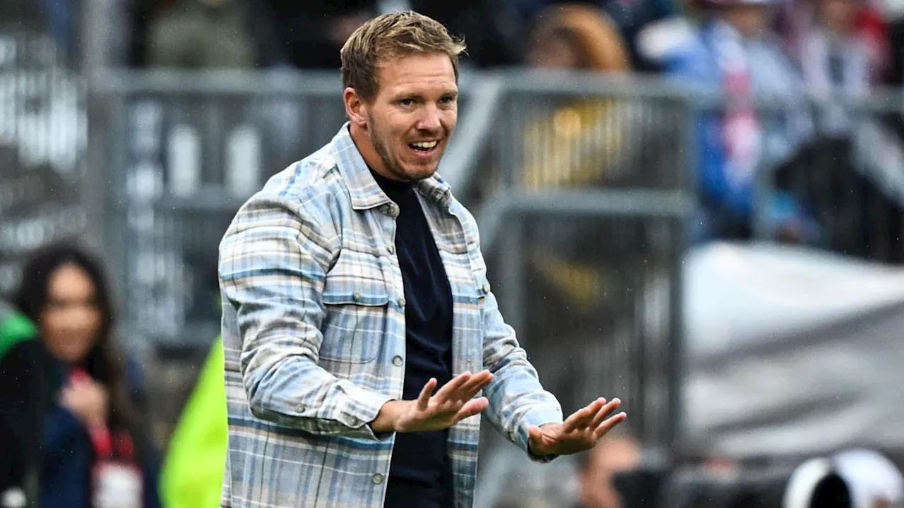 - Julian Nagelsmann versteigert Hemd aus Debütspiel gegen USA: 'Ein bisschen zu viel Tam-Tam'