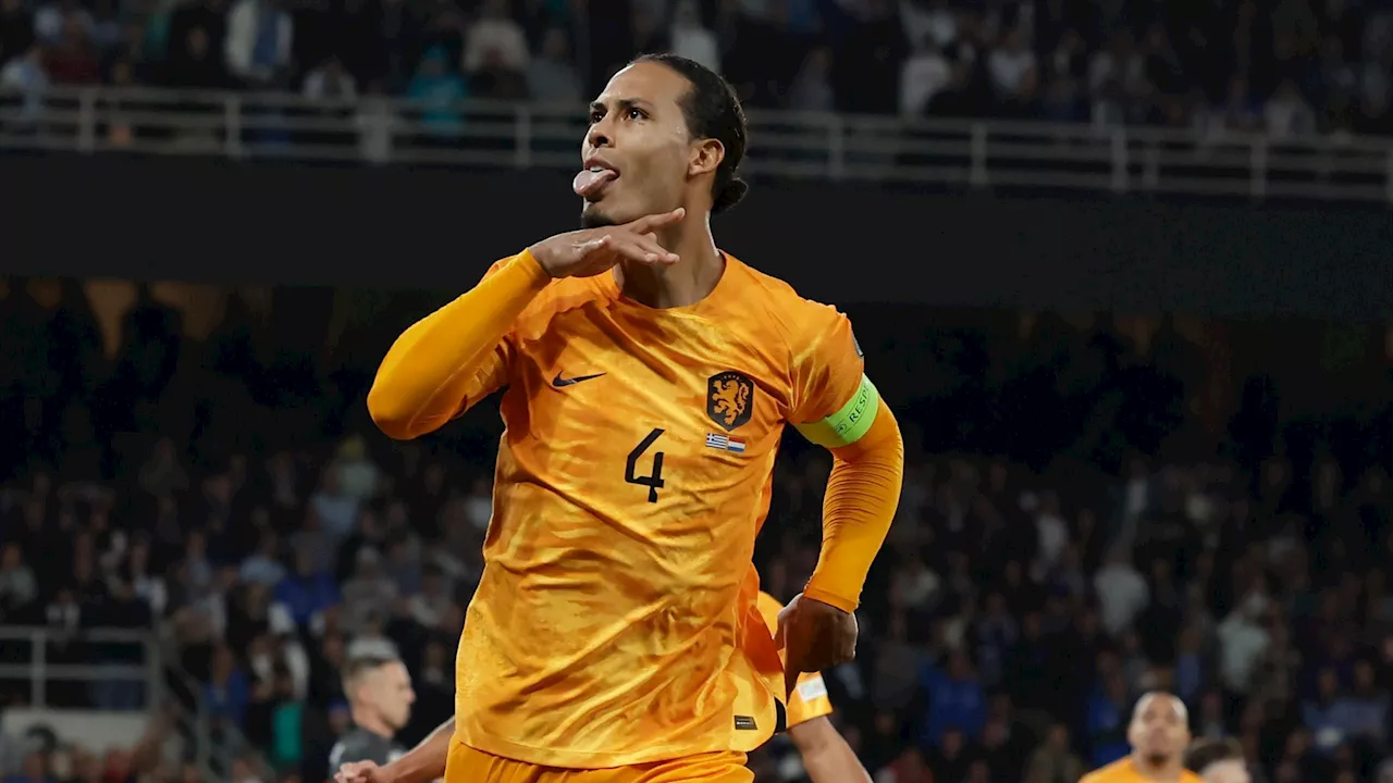 Virgil van Dijk bringt die Niederlande in Griechenland in der Nachspielzeit auf Kurs EURO 2024