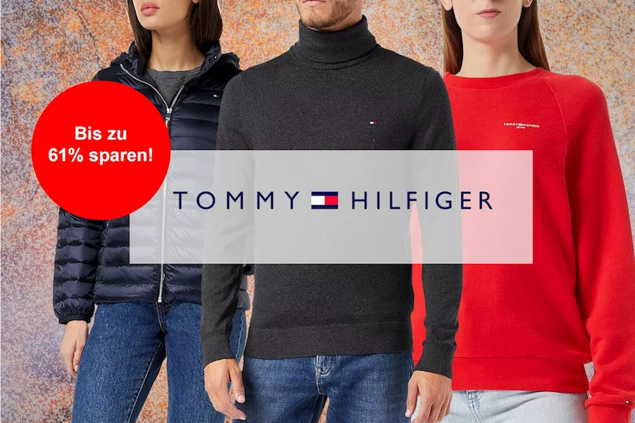 Entdecke die Tommy Hilfiger Herbst Angebote bei Amazon und spare bis zu 61% Rabatt