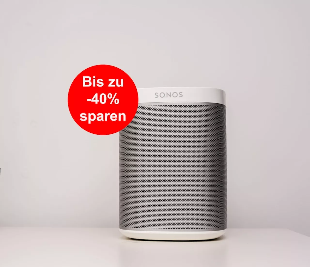 Klangvolle Schnäppchen: Bis zu 40% Rabatt auf Sonos-Lautsprecher bei Amazon