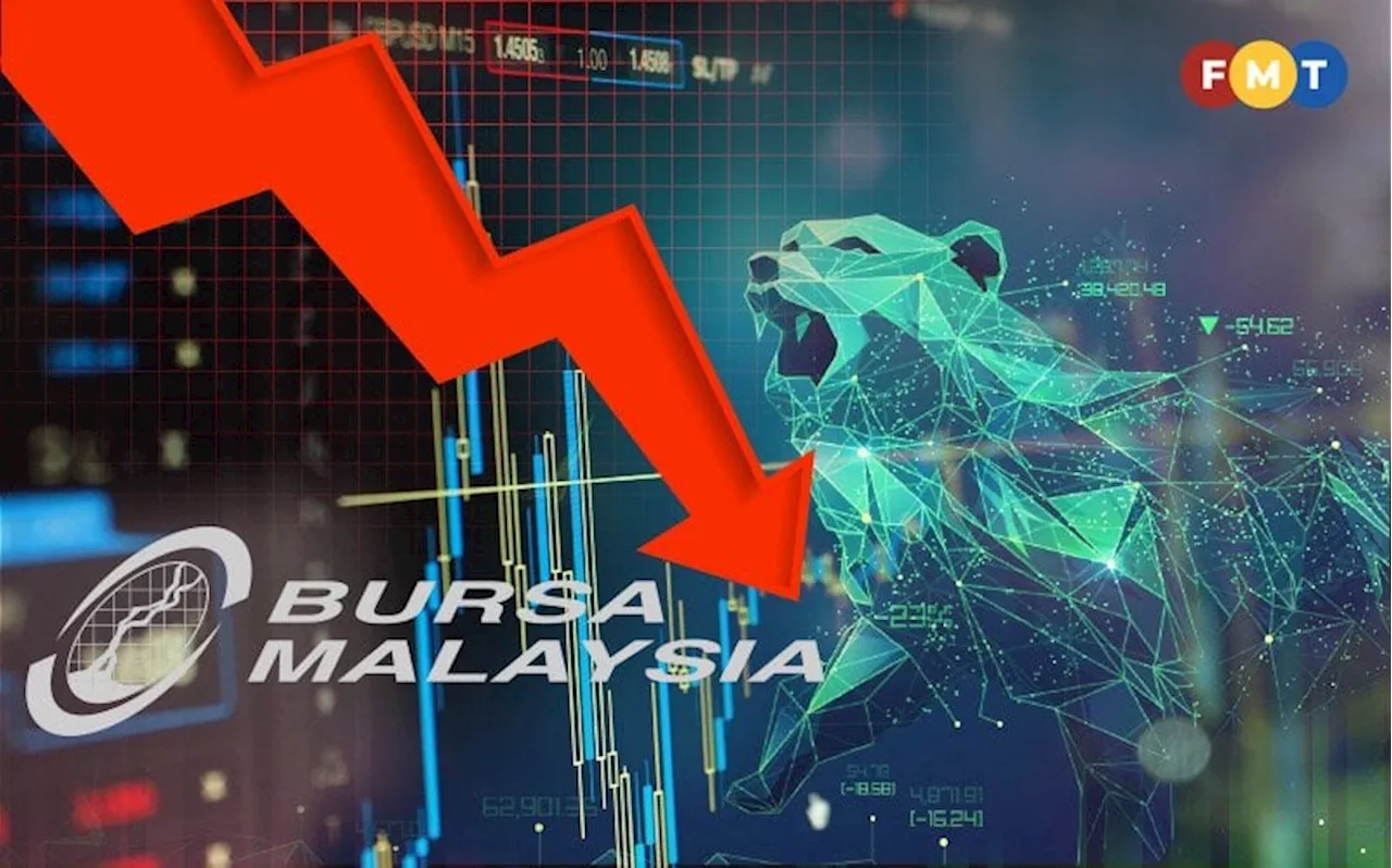 Bursa ends lower amid geopolitical tensions