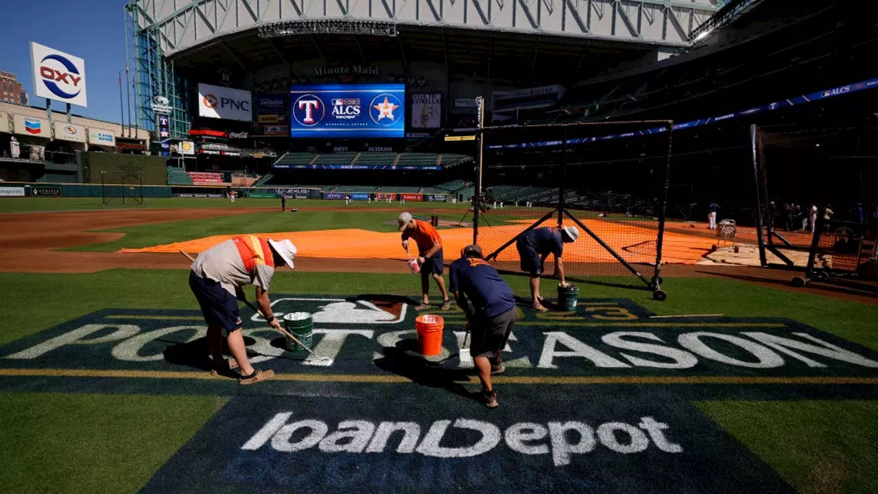 ALCS Game 1 Houston Astros vs. Texas Rangers score