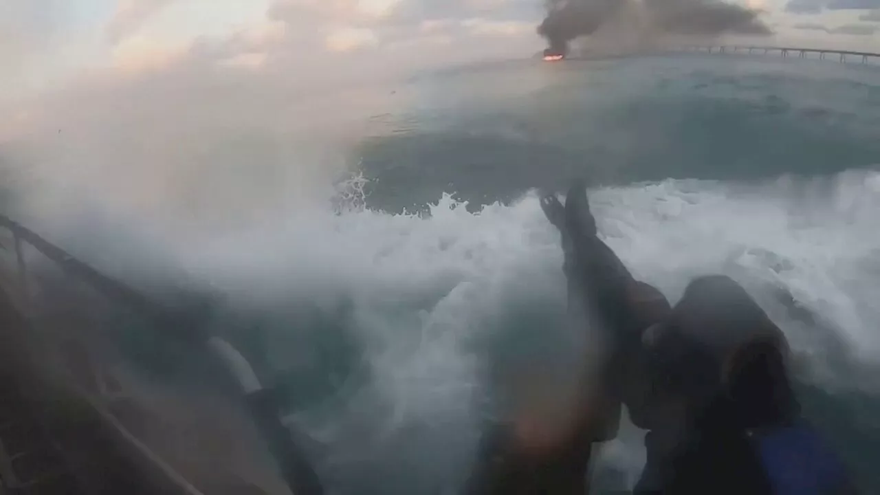 Israeli Navy unit repels Hamas terrorists infiltrating by sea on morning of attack, IDF video shows