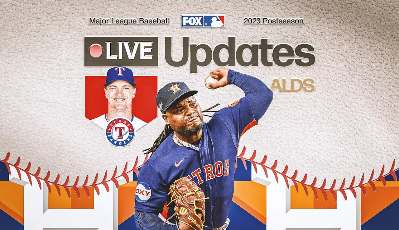 ALCS live updates: Rangers have early 4-1 lead vs. Astros in Game 2