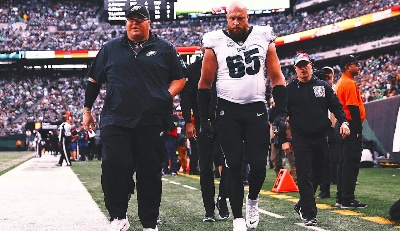 Eagles' Lane Johnson reportedly suffered ankle sprain, not expected to miss much time