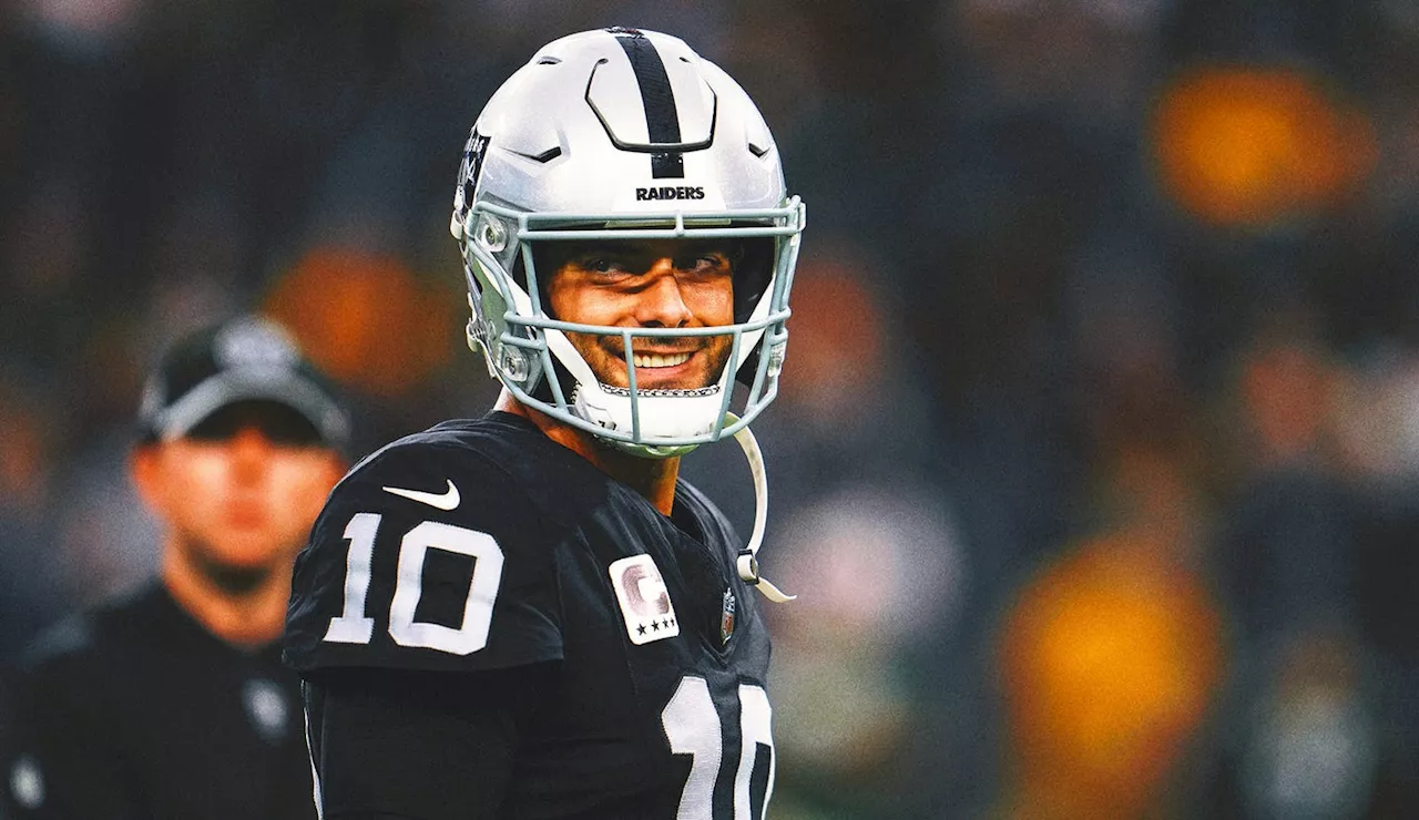 Raiders give positive update on quarterback Jimmy Garoppolo’s back injury