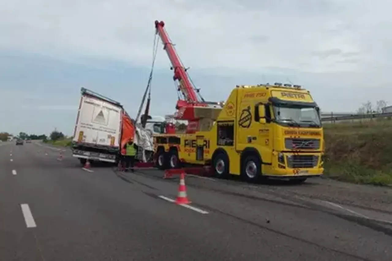 Accident sur l'A7 : un camion renversé dans le secteur de Valence, la circulation est perturbée en direction d